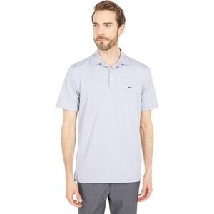 Vineyard Vines Men's Stripe Short Sleeve On the Go Sankaty Polo Shirt Size XL